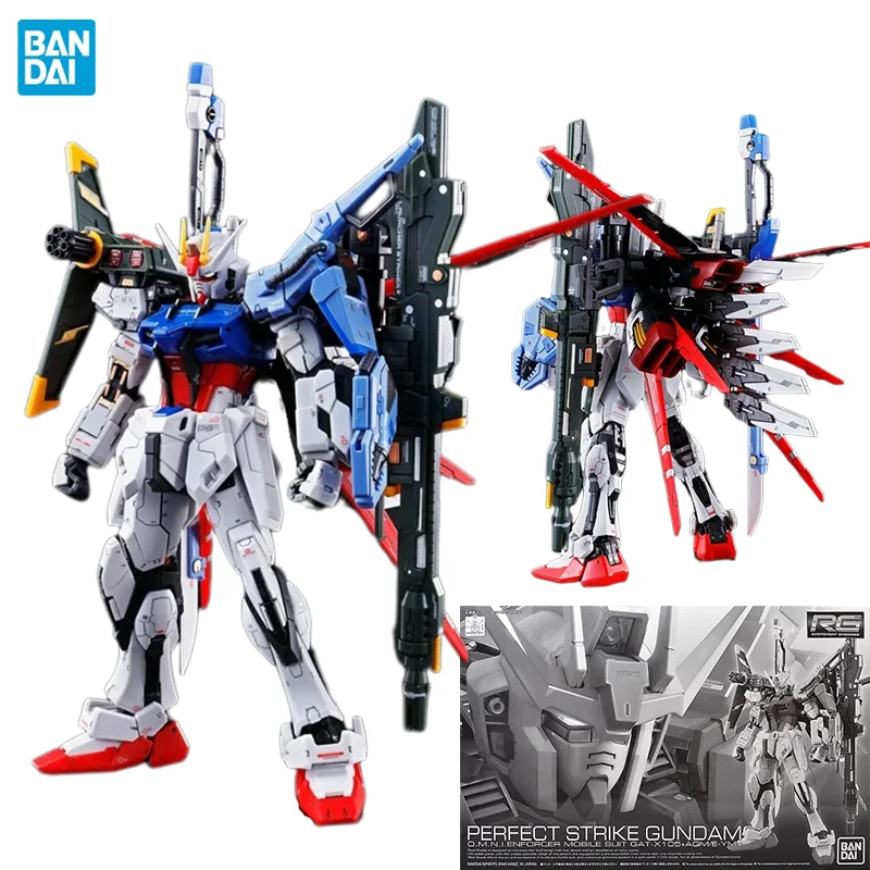 

Original Genuine RG 1/144 PERFECT STRIKE Gundam PB Limited Bandai Anime Model Toys Action Figure Gifts Collectible Ornaments Boy