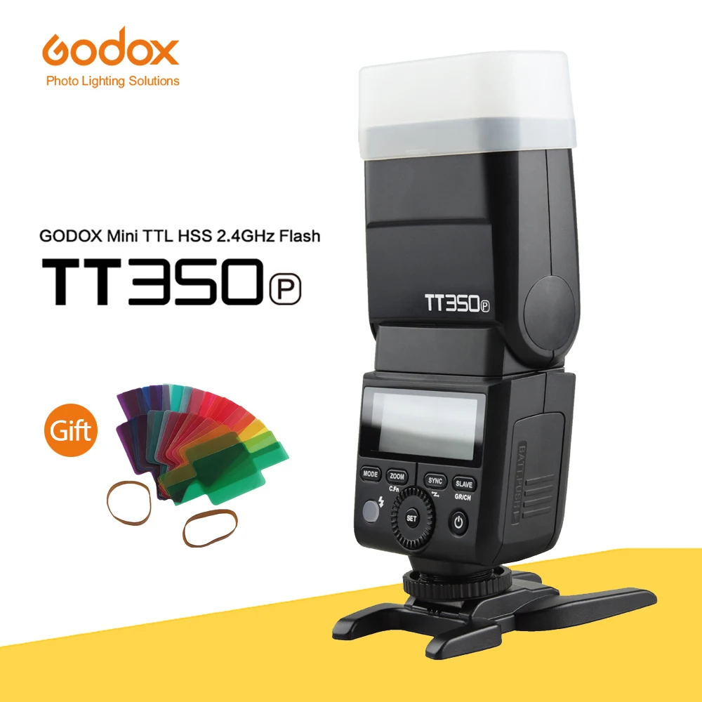Godox Tt350 Tt350P Fotocamera Mini Flash Ttl Hss 2.4Ghz Wireless Flash Speedlite Per Pentax 645Z K-3Ii K-1 Kp K-50 K-S2 K70 Fotocamera