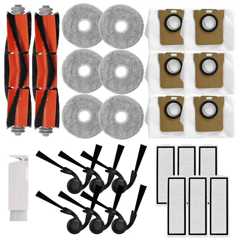 Kit Ricambi Per Roborock Q5 Pro/Q8 Max: Spazzole, Filtri HEPA, Panni Mop E Sacchetti Polvere