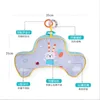 New Baby Pillow Tummy Time Toy  Lying Pillow High Contrast Double-Sided Sensory Toy Newborn Head-up Training Baby Pillows Gifts 4