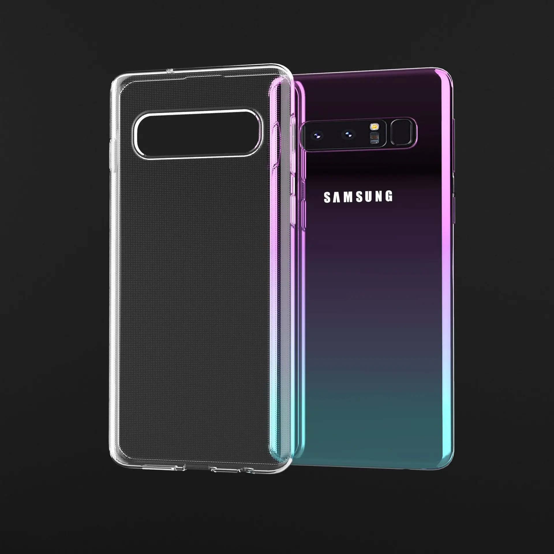Ultra Clear Shockproof TPU Phone Case - Transparent Protection Cover for Samsung Galaxy S10 Series
