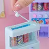 Hot-selling Children's Simulation Mini-coin-operated Beverage Vending Machine Self-service Beverage Cute Funny Toys For Children 3