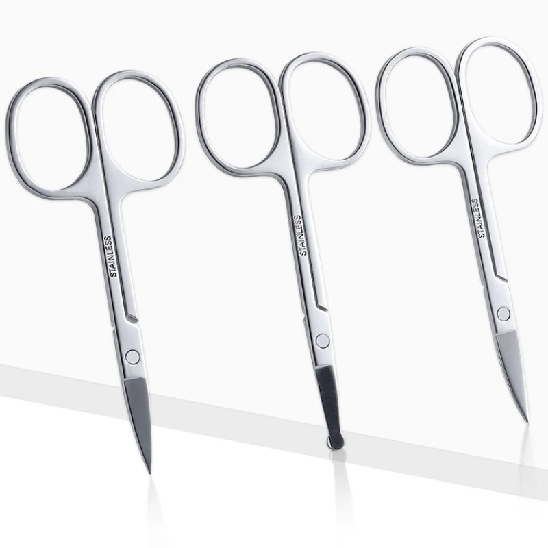 Nails Nose Eyebrow Scissors Cuticle Trimmer Epilators Professional Hair Removal Shaver Face Razors for Women Beauty Makeup Tools nose hair scissors eyebrow scissors stainless steel scissors manicure scissors facial hair scissors beauty scissors