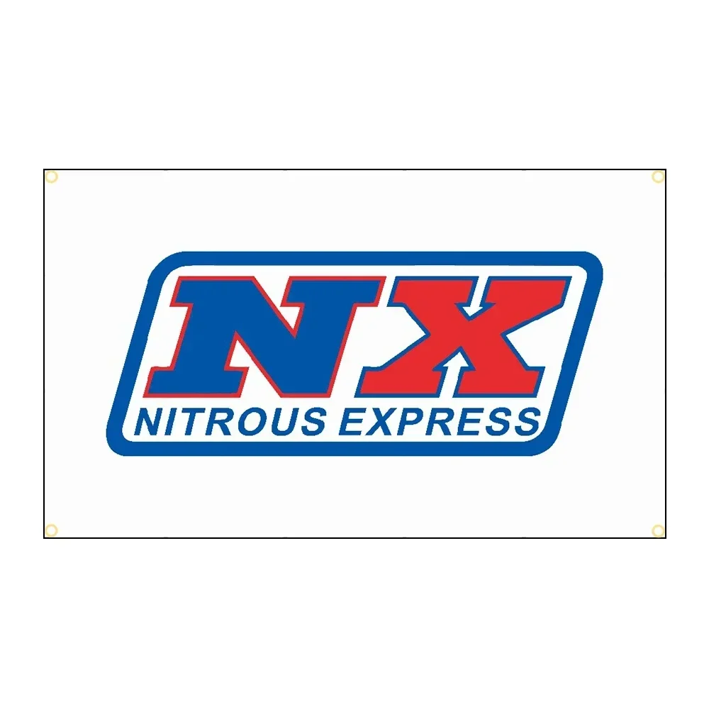 

3X5FT Flag NX Nitrous Express Car Racing Flag Polyester Printed Decoration Banner 3x5 ft banner flag decoration bannerB