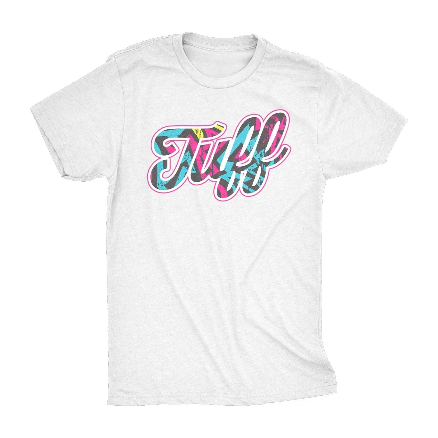 2026 Script Graffiti Tee GYM Daily Fitness Can Wear Cotton T-shirt To ...