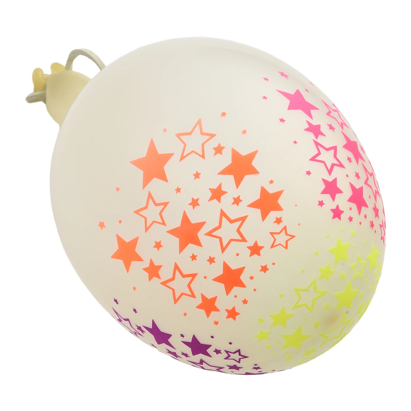 

10× Clear Latex 12Inch UV Blacklight Reactive Star Balloons Stars Points Fluorescent Star Dot Wedding Birthday Party Decor