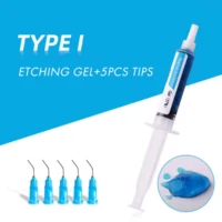 Gel de mordançage dentaire à l'acide phosphorique HV 32%/35%/37% Agent orthodontique pour collage par photopolymérisation avec aiguilles Qualité dentaire 5