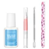 COSCELIA 10g Nail Glue Remover Fake Tips Remover Tools Remover Nail Liquid Easy To Soften Remover Press On Nails Gel 1