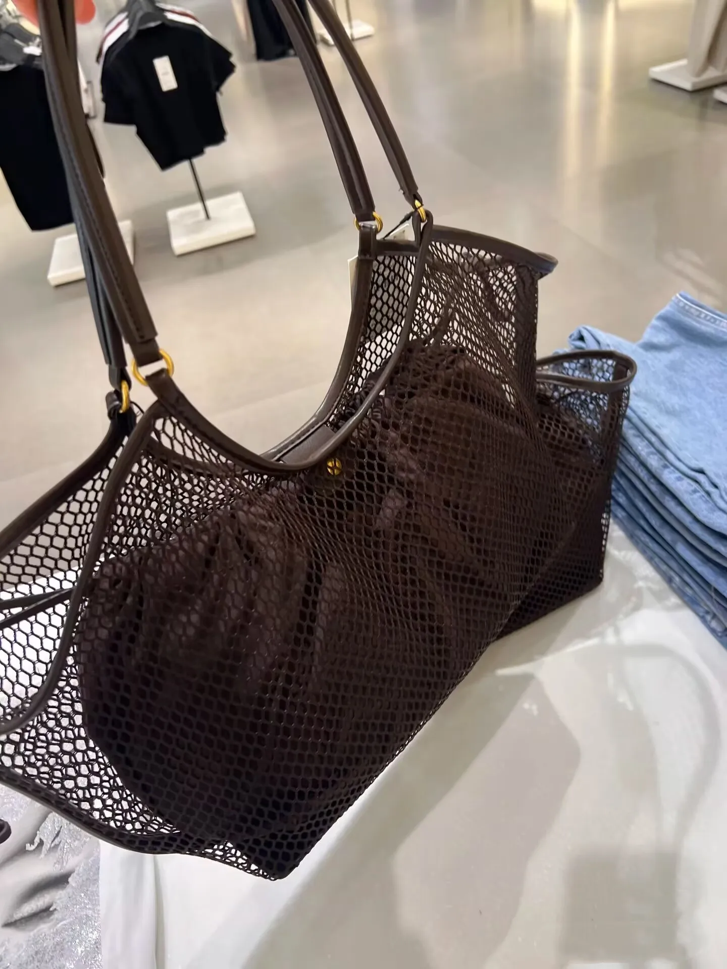 NEW PU Leather Wing Tote Bag Roomy Cluth Bag Large Capacity Buckle Woman Luxury Designer Travel Luggage Bag Shopper Handbag