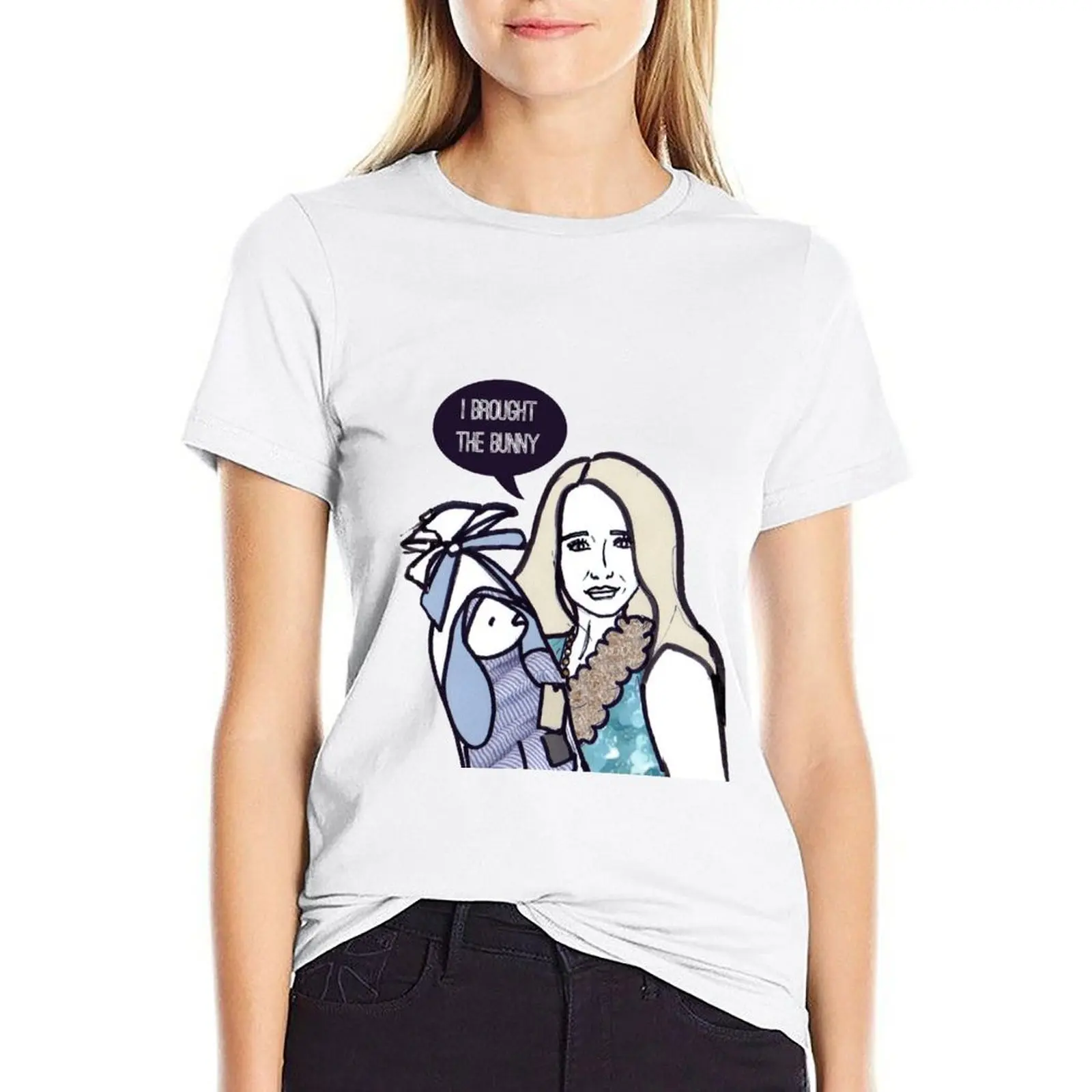 

The Bunny T-shirt female graphics t shirt for Women