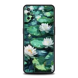 Elegant Lotus Pattern Phone Case - Premium Design Cover - OnePlus 8T - 9R (A1)
