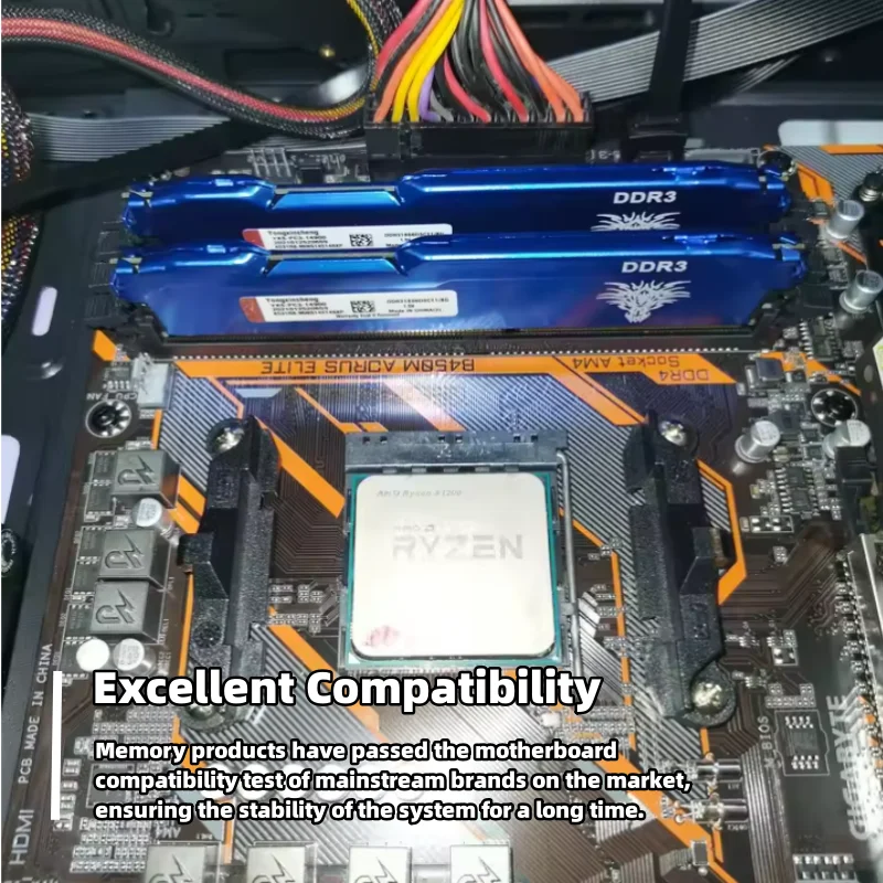 DDR3 DDR4 RAM 2GB 4GB 8GB 16G1333MHz 1600MHz 1866MHz PC3-10600 PC3