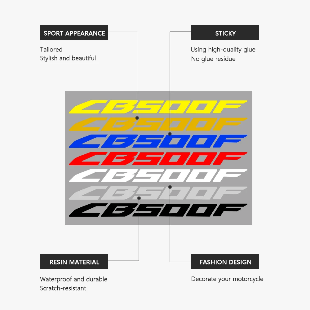Motorfiets Sticker Waterdichte Sticker CB500F 2022 Accessoires Voor Honda CB500 Cb 500F 500 F 2013-2023 2017 2018 2019 2020 2021