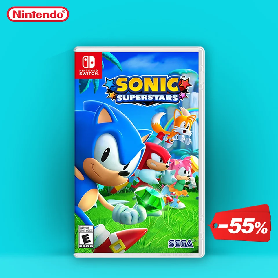 SONIC SUPERSTARS Nintendo Switch Game Deals 100% Original Physical