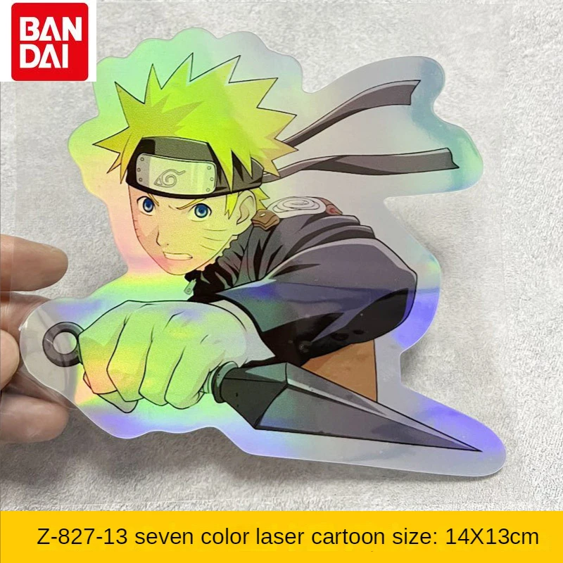 

Анимационные Красочные Светоотражающие наклейки Bandai на теле, наклейки для автомобиля с героями мультфильмов, креативное украшение, наклейки для багажа
