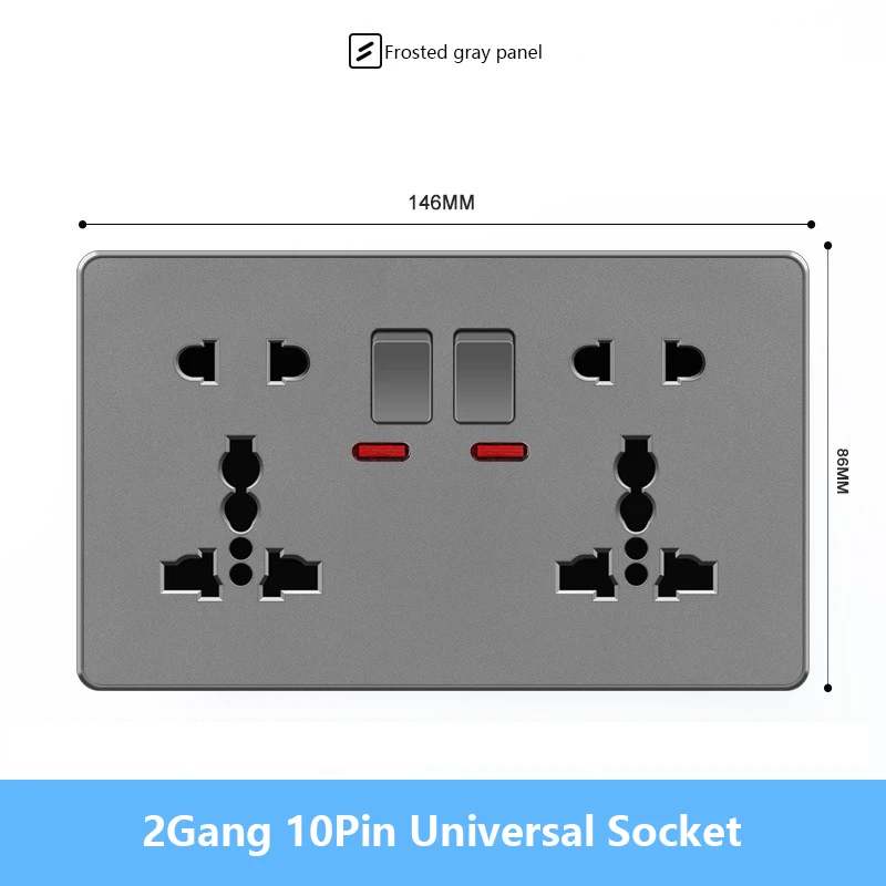 2Gang 10Pin Universa