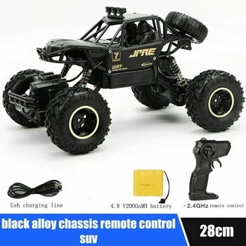 Carrinho 4x4 Metal Crawler Rc 2.4 Monster Truck P.entrega+promoçao +dia criança