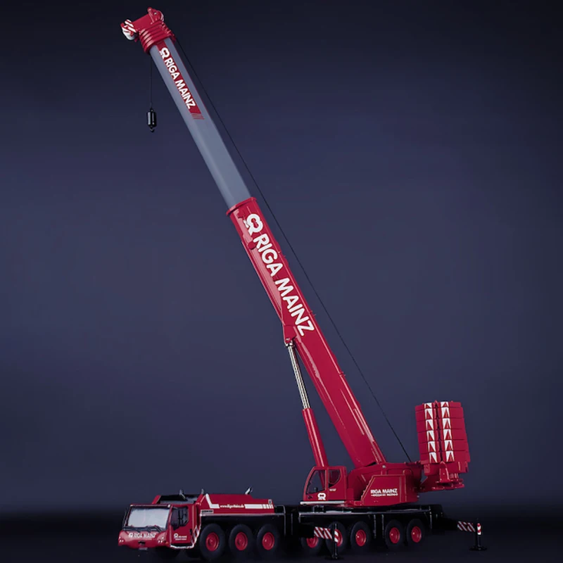 

Литый под давлением кран в масштабе 1:87, модель из сплава либхера LTM1450 32-0158, коллекция сувенирных украшений для демонстрации