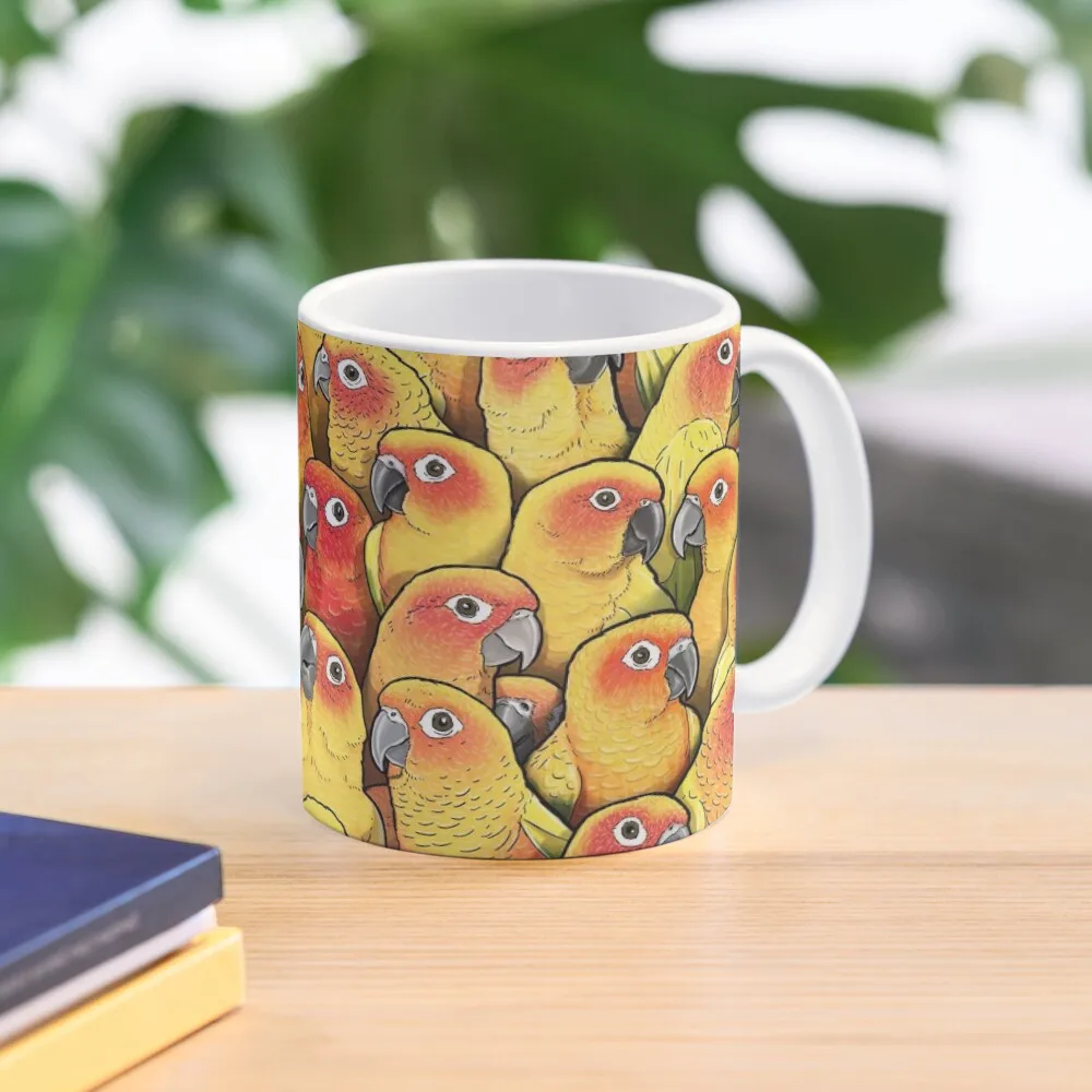

Sun Conures Coffee Mug Tourist Beer Cups Thermal Cups For Kawaii Cups Mug