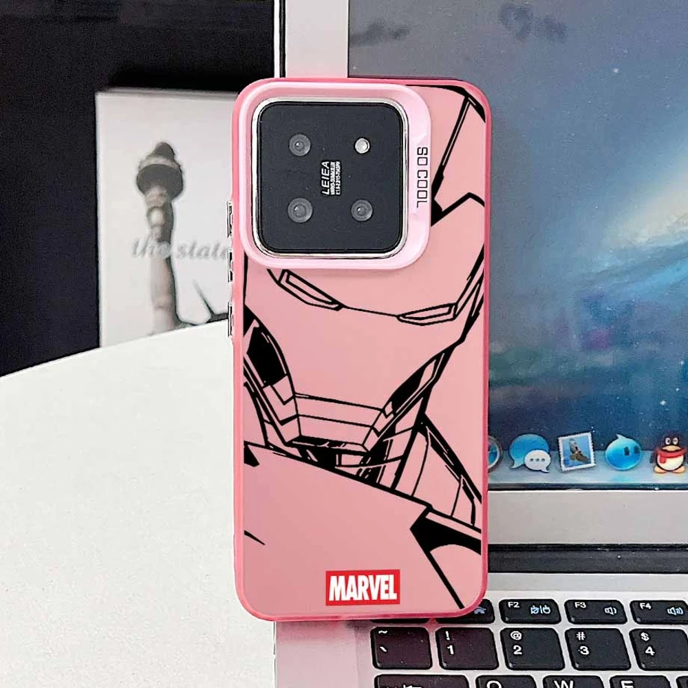 Spider-Man and Iron Man Design Phone Case
