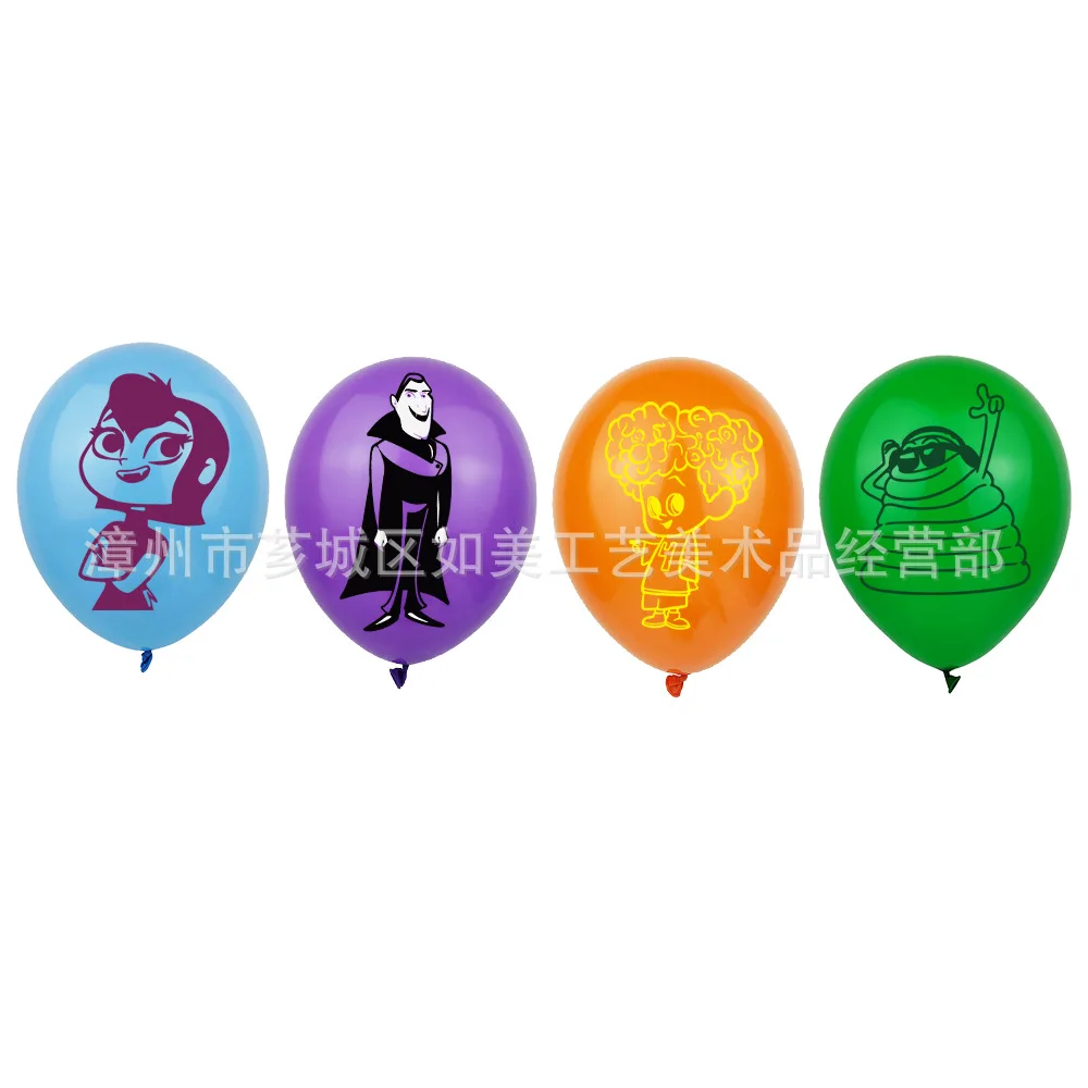 Party Decorations Hoteled Transylvania Party Supplies Theme Birthday Balloons Banner Cupcake Toppers Kids