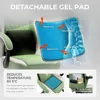 Gaming Chair Breathable Fabric Computer Chair with Pocket Spring Cushion, Comfortable Office Chair with Gel Pad and Storage Bag 5