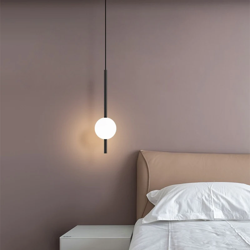 북유럽 LED Pandant 램프 홈 침실 장식에 대 한 럭셔리 가구 거실 침실 머리맡 현대 매달려 Pandant 조명