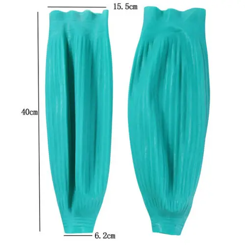 Description Picture 2 of item1 Pair Waterproof Latex Arm Sleeves Covers Reusable Protective Cleaning Oversleeves Kitchen Tools Oversleeve Household