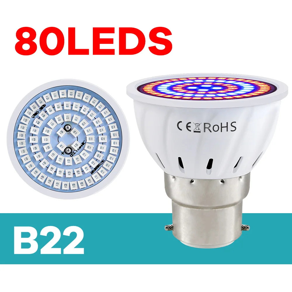 Full Spectrum LED Grow Light Bulb