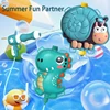 Kids Backpack Water Guns Summer Outdoor Beach Toys Cartoon Animals Water Gun Pool Party Large Capacity Water Gun Water Battle 2