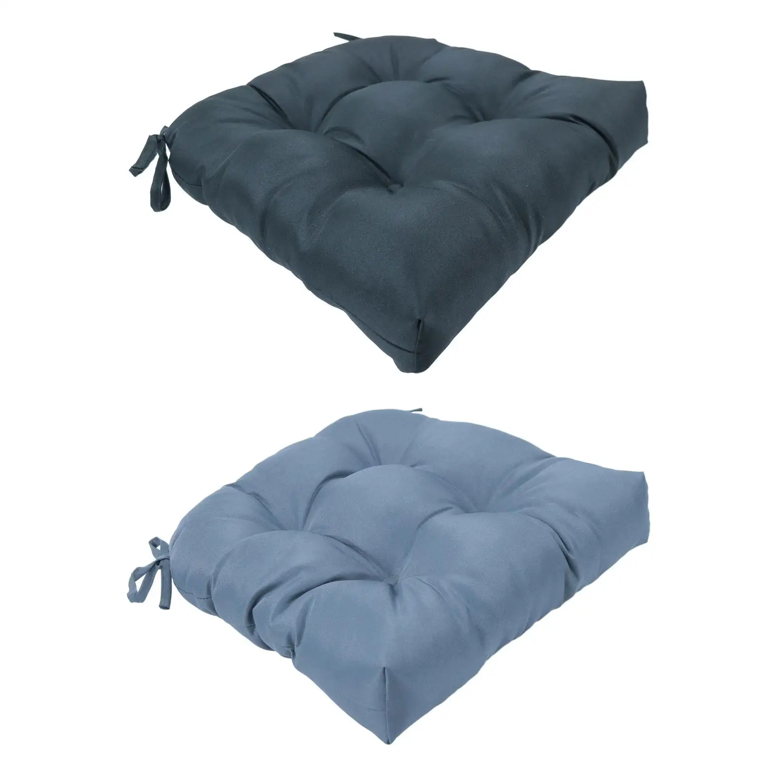 

Patio Cushion Waterproof Chair Pad Yoga Pad Multifunctional with Ties for Dining