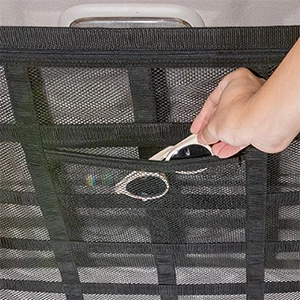 upgrade SUV car ceiling storage net pocket