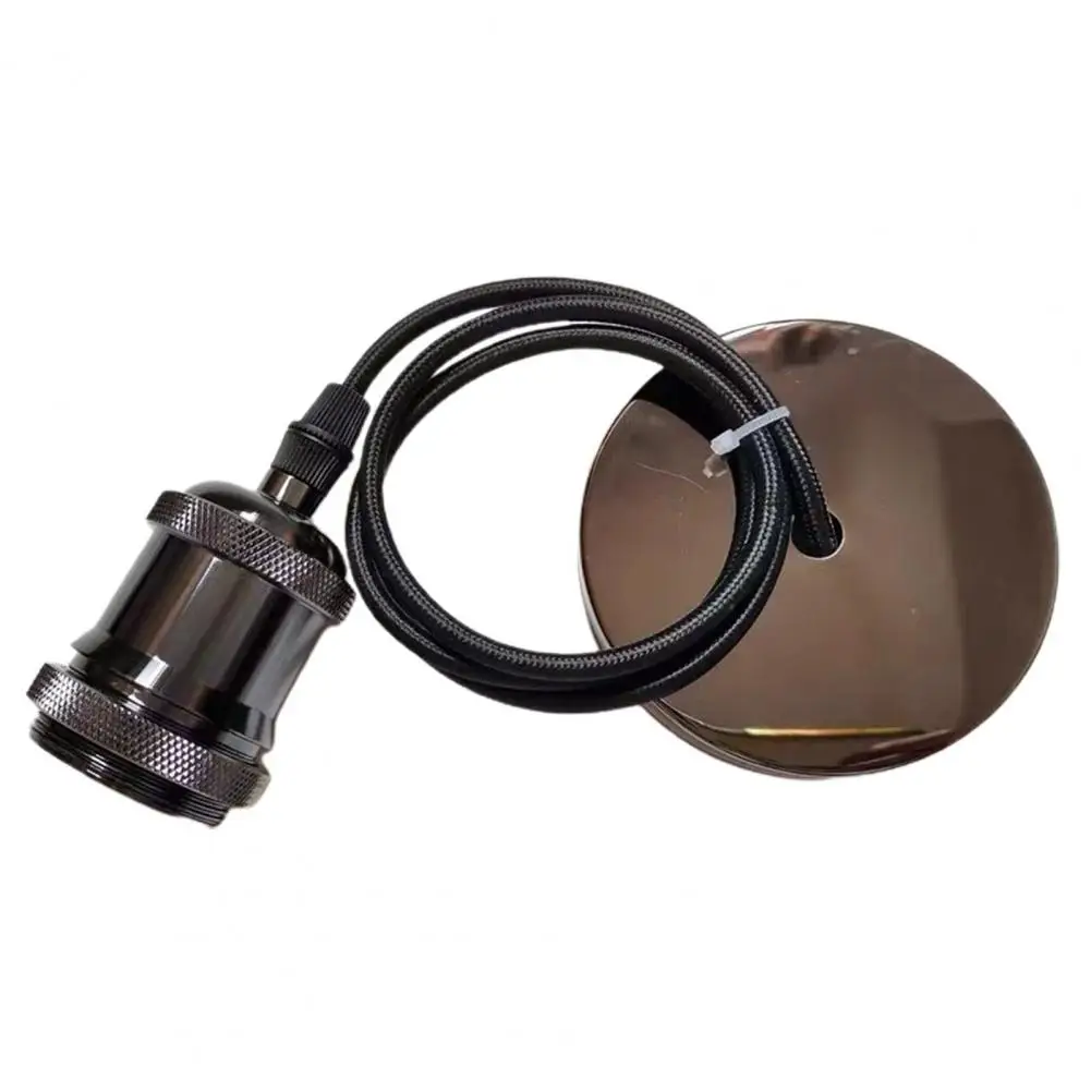 Decorative Lamp Accessory Lamp Holder with 1m Cable Vintage Style E27 Pendant Light Cord Kit with Screw-in Socket for Easy lamp holder lamp bulb holder lamp base
