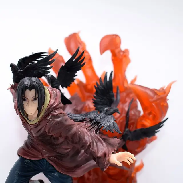 COLLECTION ANIMÉ MANGA Naruto Figurine Uchiha Itachi 30 cm avec corbeaux 3D  EUR 38,99 - PicClick FR