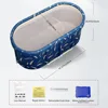 Portable Bathtub, Foldable Freestanding Bathtub, Japanese Soaking Tub, Shower Stall Bathtub, Bathroom Folding SPA Tub For Adults 2