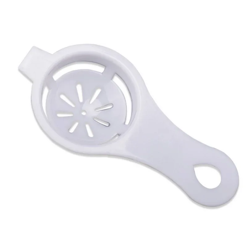 1PC Egg Yolk Separator Divider White Plastic Convenient Household Eggs Tool Cooking Baking Tool Kitchen Accessories egg yolk separator