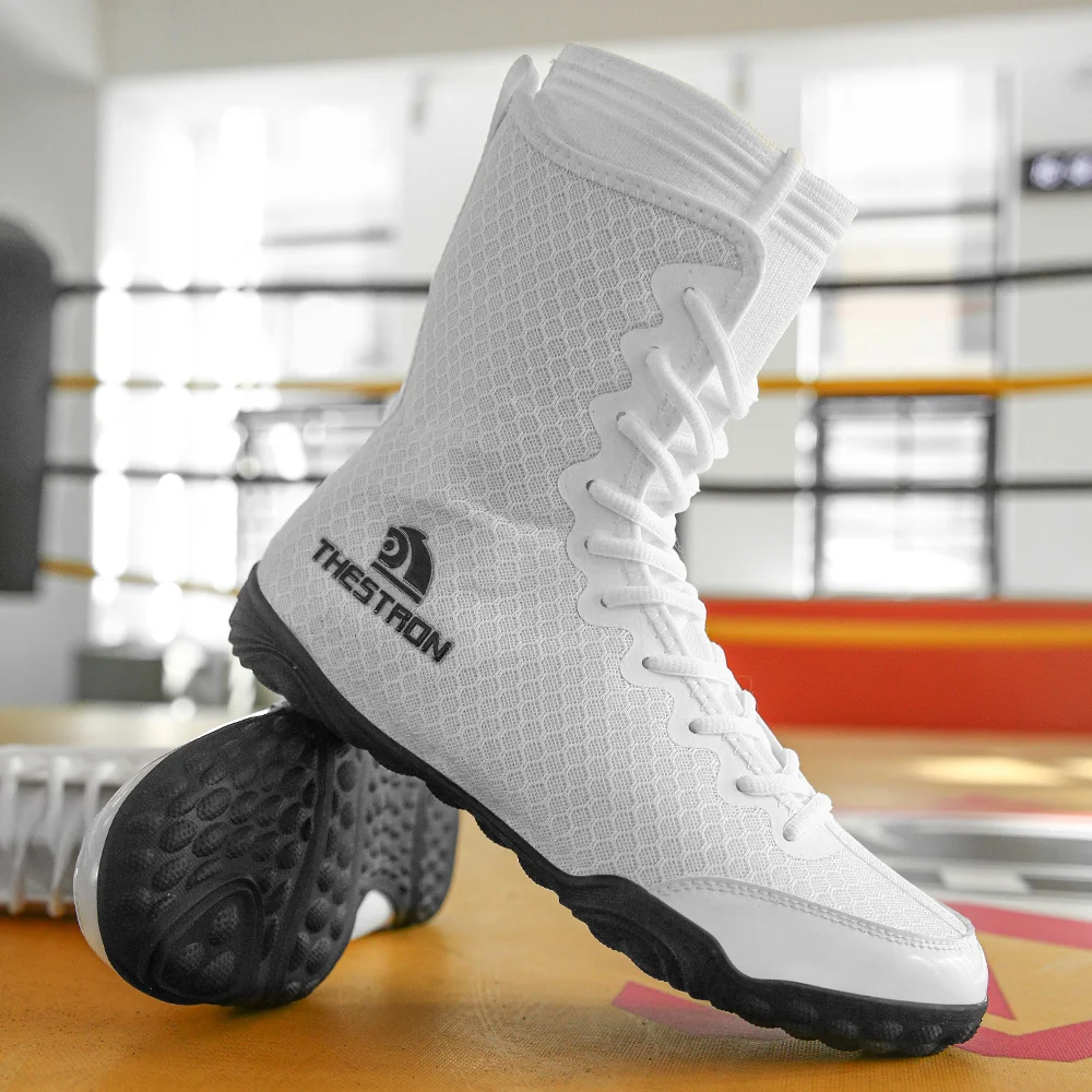 Hog Plus Adidas Boxe Scarpe Men Wrestling Shoes Professional Boxing  Sneakers Plus Size