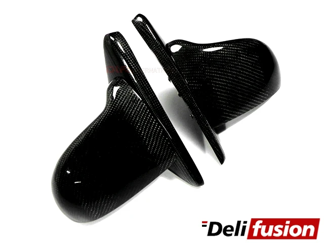 For Hondas Civics EK High Quality Carbon Fiber Window Side Scoop Mirrors JDM Racing Manual Adjustable Rearview Mirror
