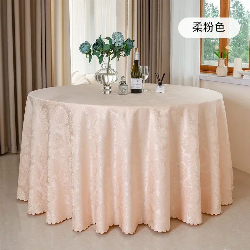 

Round coffee table cloth all match tablecloth new style yellow