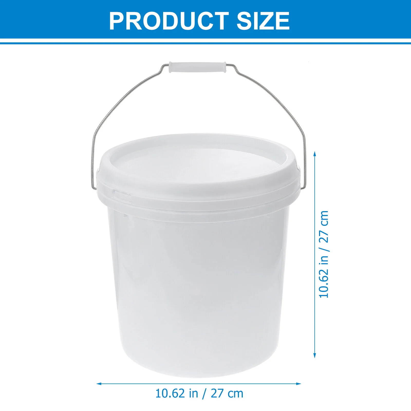 Bucket with Lid and Handle 3 Gallon Bucket Water Bucket for RVs Camping  Fishing Boating 10L