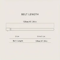 Men's PU Leather Belt 5