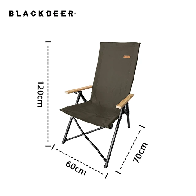 BLACKDEER 옥외 접히는 의자: 야외 모험에 필수품