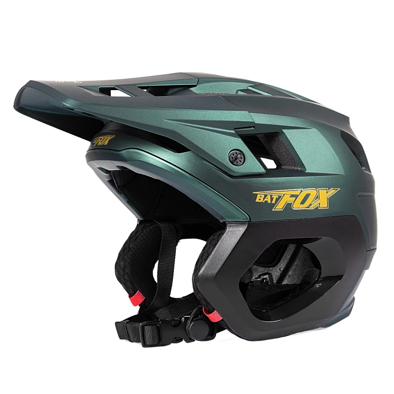 BATFOXHalfHelmetBikeMountainBikeRaceIntegratedEarProtection