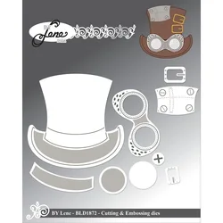 Festive Mailbox Metal Cutting Dies for DIY Holiday Scrapbooking and Decorative Paper Crafting (P0247 - Dies)