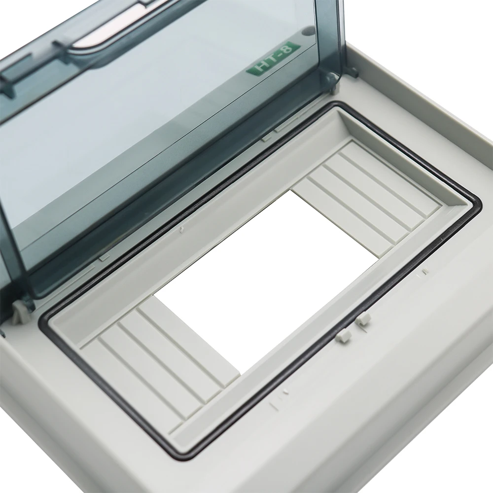 IP65 HT-5/8/12/15/18/24 WAY DC Circuit Breaker Distribution Box PC/ABS Plastic O