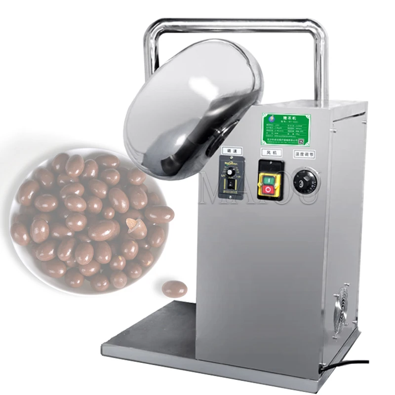 

Coating Polishing Machine Small Sugar Film Coating Pan Machine For Tablet Chocolate Dragee Peanut