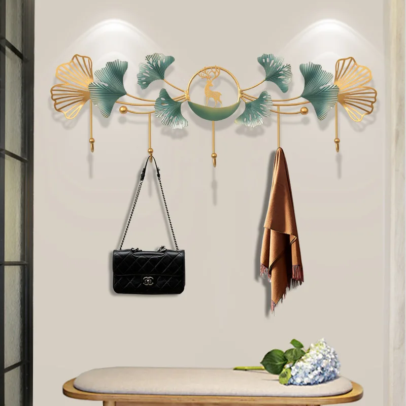 

Creative Iron Art Coat and Hat Hook, Wall Decoration, Key Rack