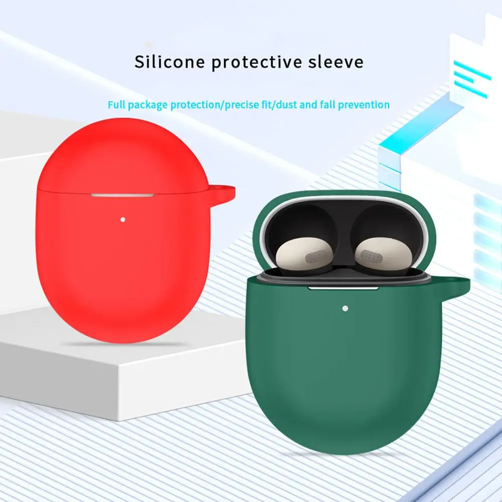 Durable Dust-Proof Earphone Protective Case with Charging Capabilities