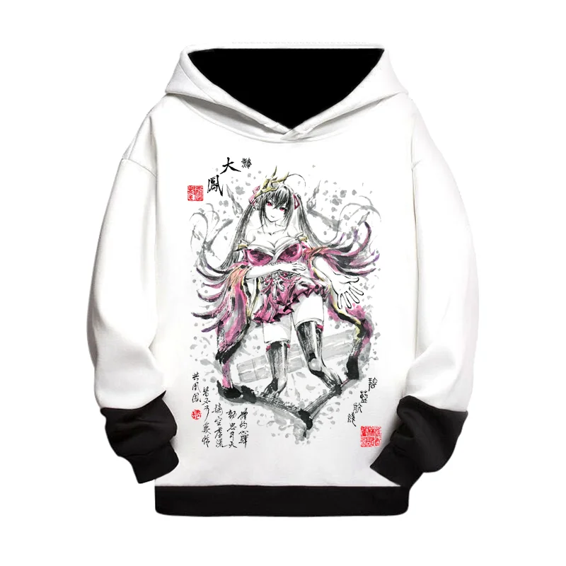 

Anime Azur Lane cosplay costume unisex Ink wash painting Pullover hoodie