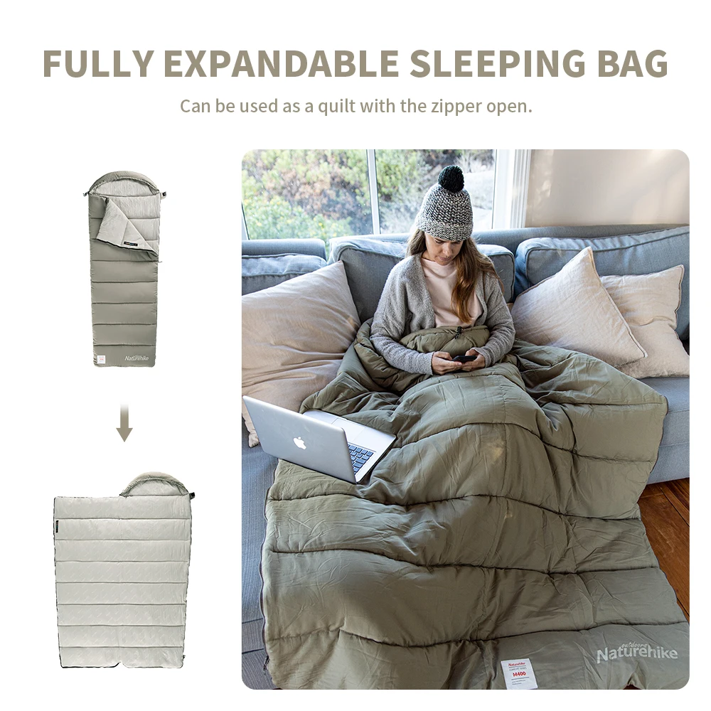Sac De Couchage Sarcophage Bessport – Grand Froid, 3-4 Saisons – Compact – Adulte